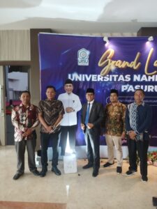Rektor UNU Pasuruan bersama Tim Penulis Buku OASE QURANIK UNU Pasuruan