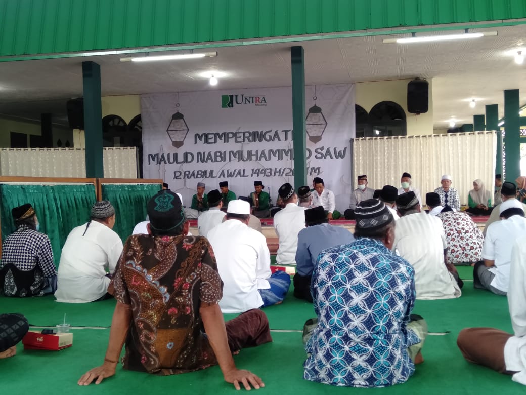 Pererat Tali Silaturrahim dengan Masyarakat, Unira Malang Gelar Maulid di Pesantren Anwarul Islam Kepanjen