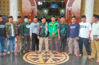 Peziarah dari PW Ansor Jatim
