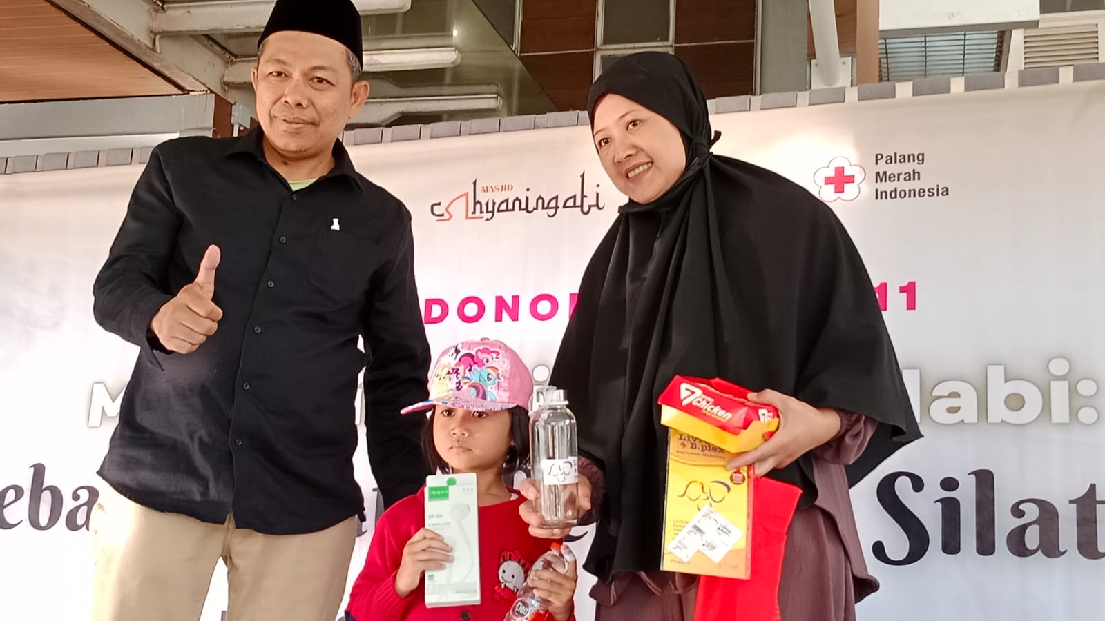 Masjid CahyaningAti Gelar Donor Darah Ritual Berbagi Menyambut Maulid Nabi